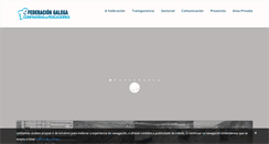 Desktop Screenshot of confrariasgalicia.org